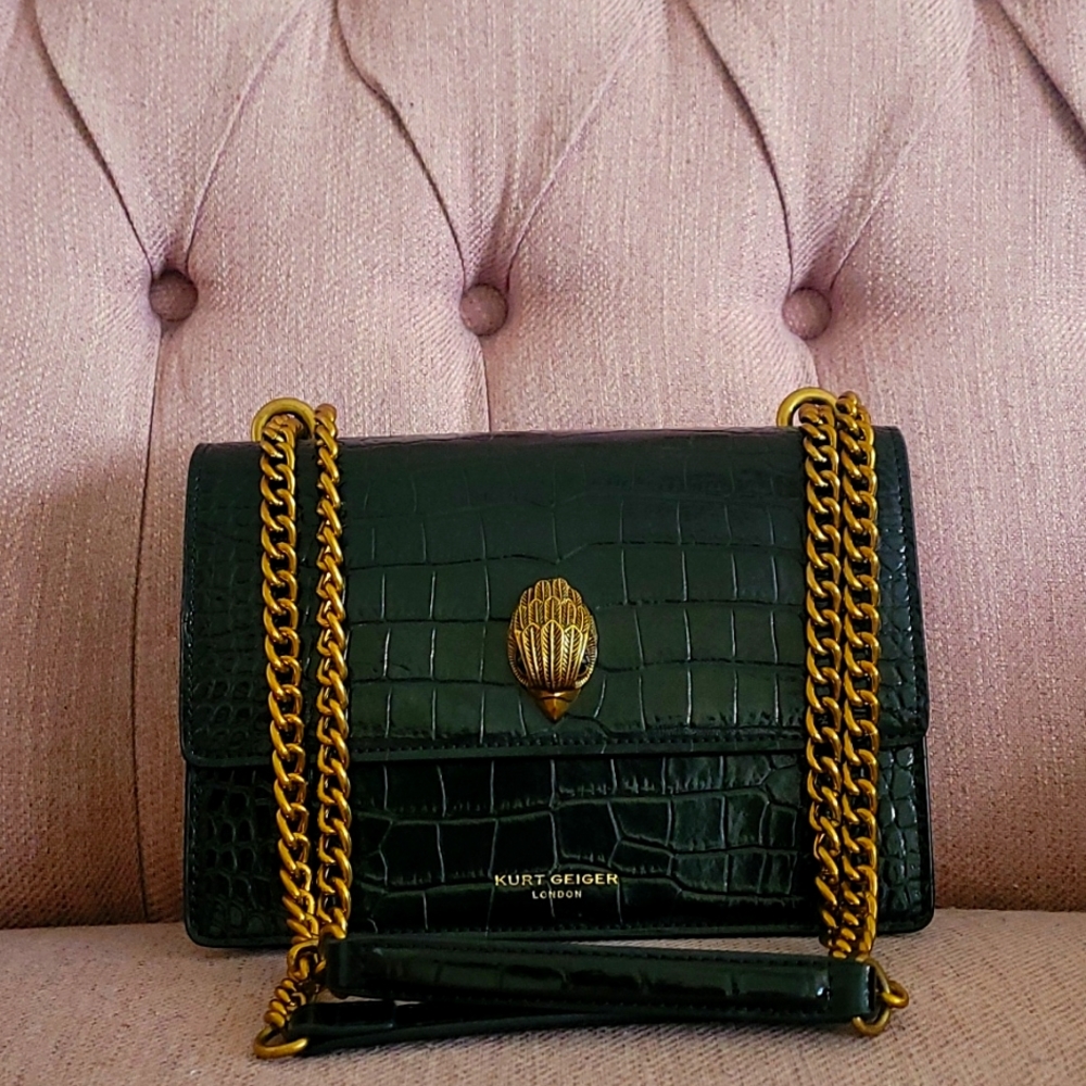 Kurt Geiger genuine leather crossbody purse